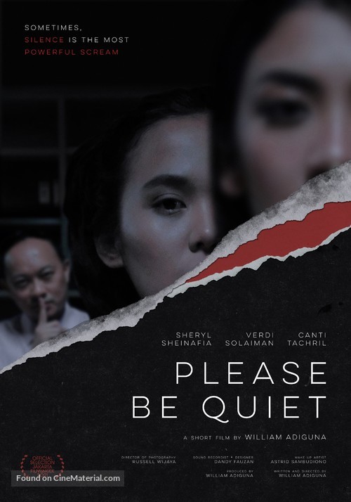 Please Be Quiet - Indonesian Movie Poster