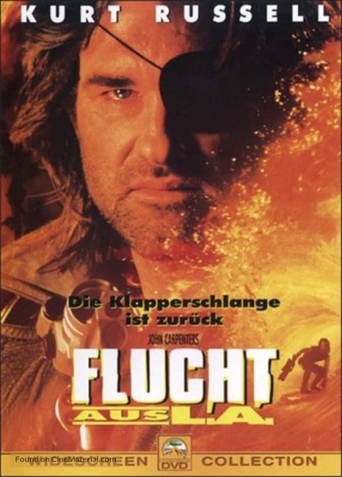 Escape from L.A. - German Movie Cover