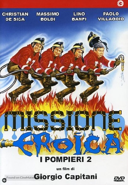 Missione eroica. I pompieri 2 - Italian DVD movie cover