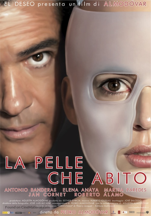 La piel que habito - Italian Movie Poster