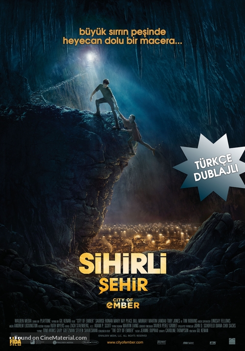 City of Ember - Turkish Movie Poster