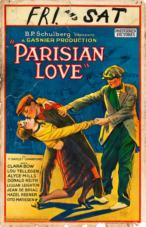 Parisian Love - Movie Poster