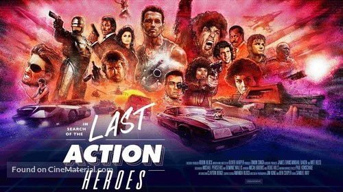 In Search of the Last Action Heroes - British Movie Poster