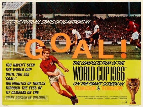 Goal! World Cup 1966 - British Movie Poster