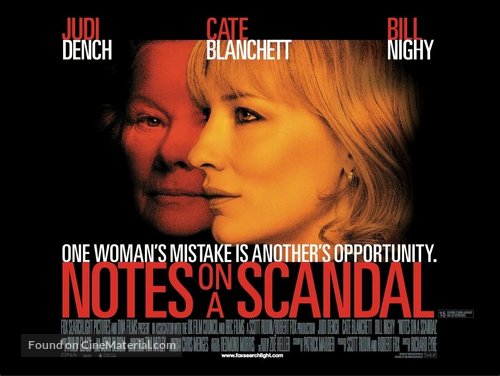 Notes on a Scandal - British Movie Poster