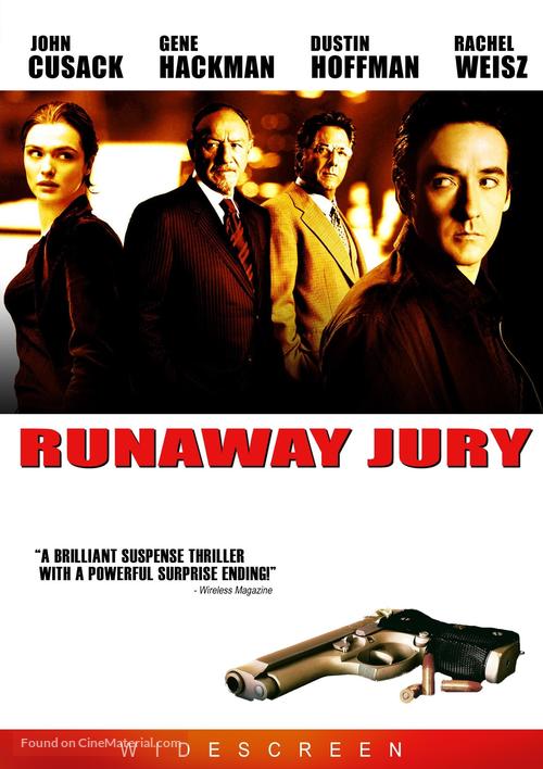 Runaway Jury - DVD movie cover