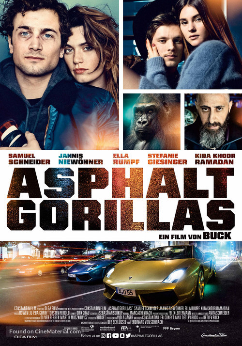 Asphaltgorillas - German Movie Poster