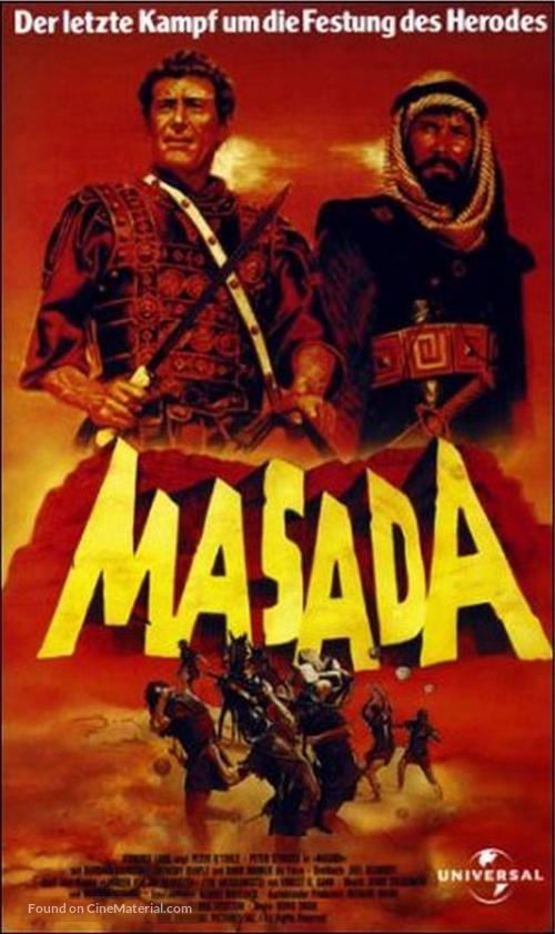&quot;Masada&quot; - German VHS movie cover