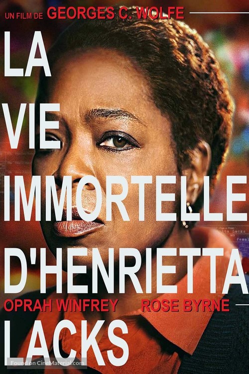 The Immortal Life of Henrietta Lacks - French Movie Cover