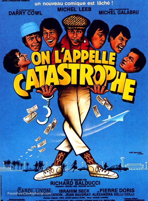 On l&#039;appelle Catastrophe - French Movie Poster