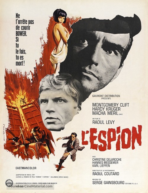 L&#039;espion - French Movie Poster