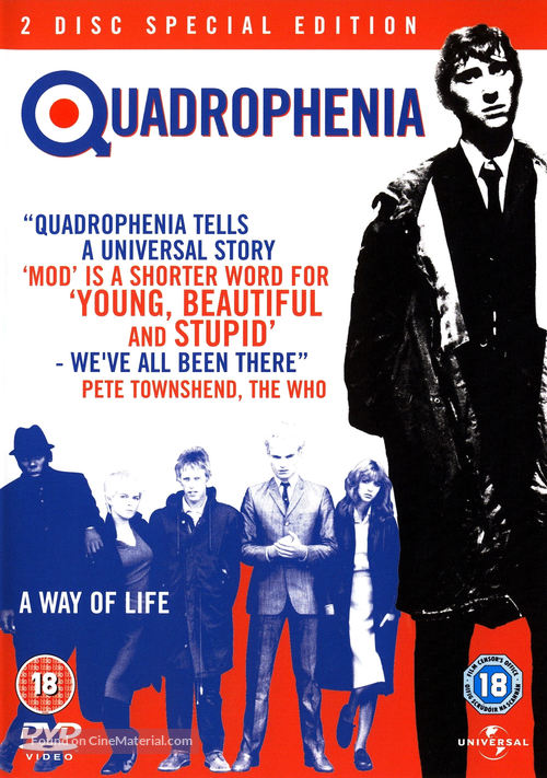 Quadrophenia - British DVD movie cover