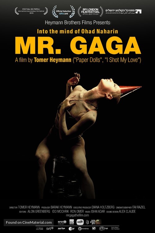 Mr. Gaga - Movie Poster