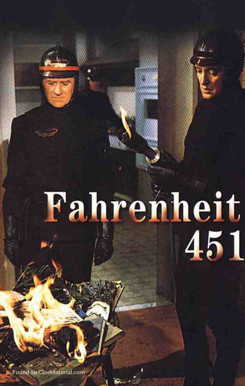 Fahrenheit 451 - German Movie Cover