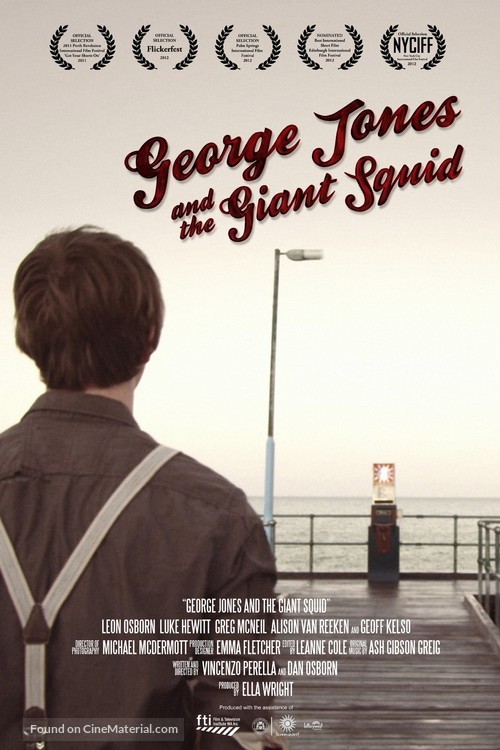 George Jones and the Giant Squid - Australian Movie Poster