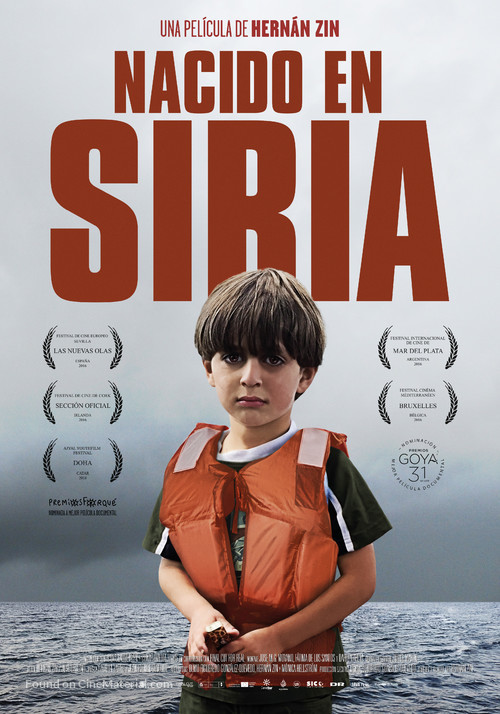 Nacido en Siria - Spanish Movie Poster