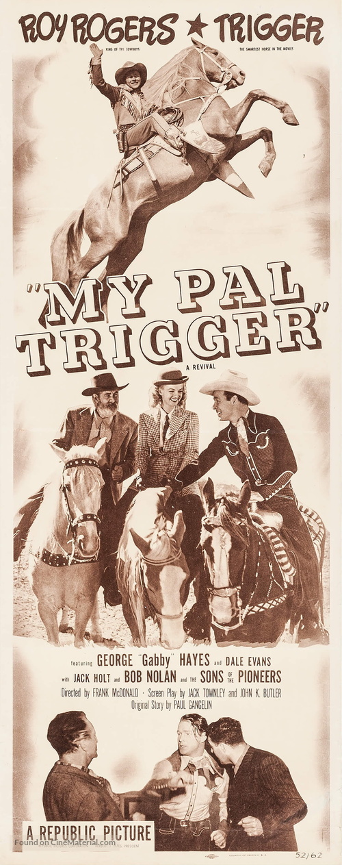 My Pal Trigger - Re-release movie poster