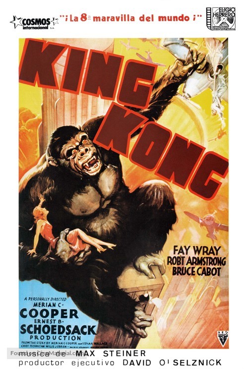 King Kong - Spanish Movie Poster