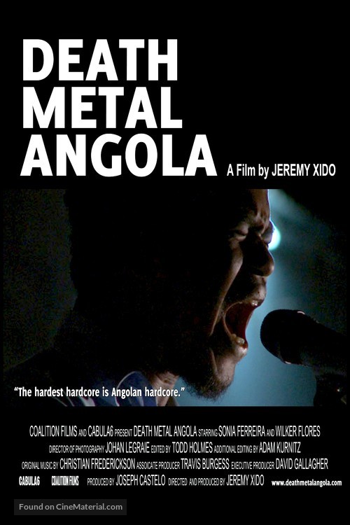 Death Metal Angola - Movie Poster