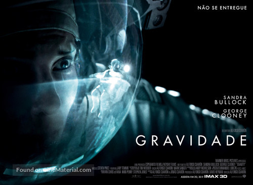 Gravity - Brazilian Movie Poster