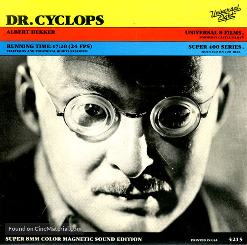 Dr. Cyclops - Movie Cover