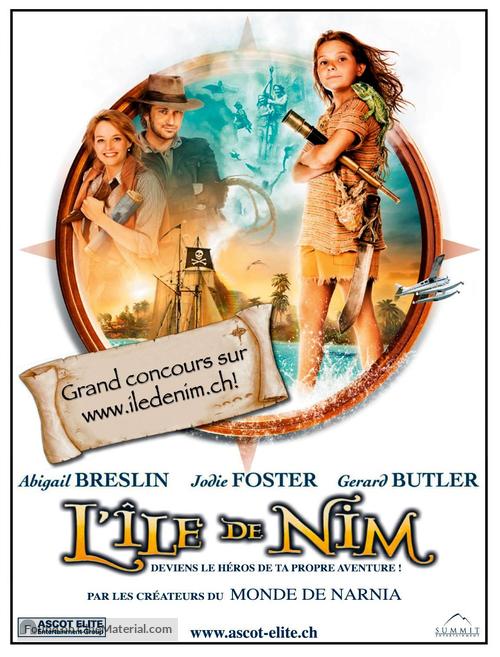 Nim&#039;s Island - Swiss Movie Poster