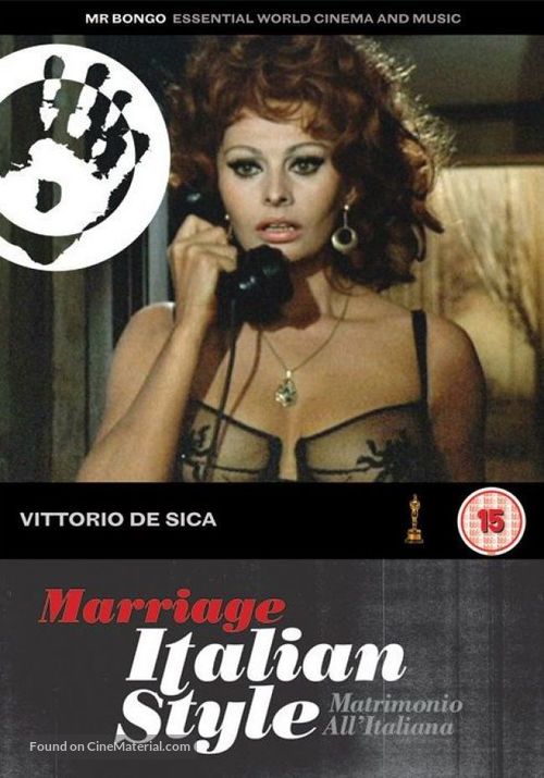 Matrimonio all&#039;italiana - British DVD movie cover