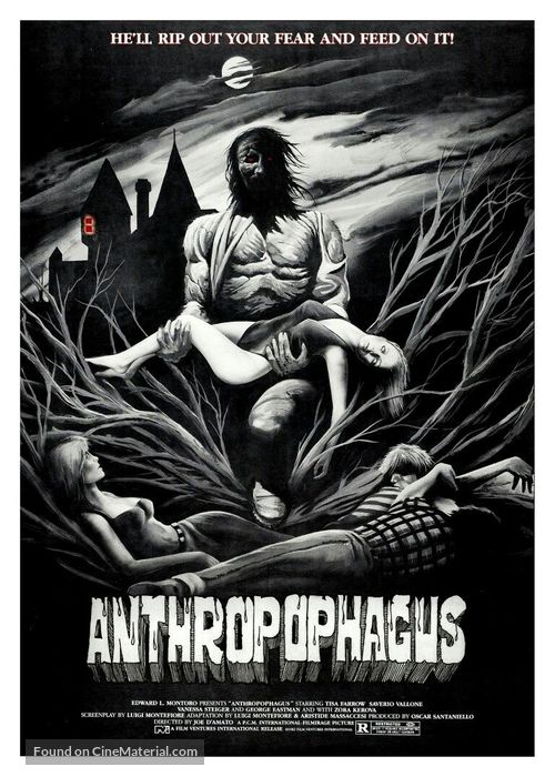 Antropophagus - Movie Poster