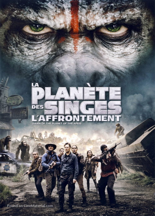 Dawn of the Planet of the Apes - French Movie Cover