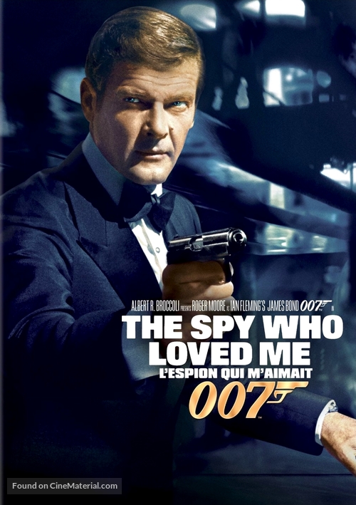 The Spy Who Loved Me - Canadian DVD movie cover