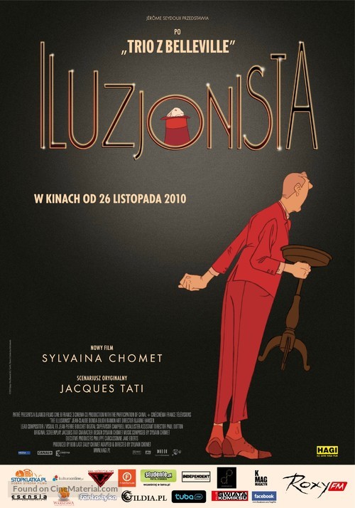 L&#039;illusionniste - Polish Movie Poster