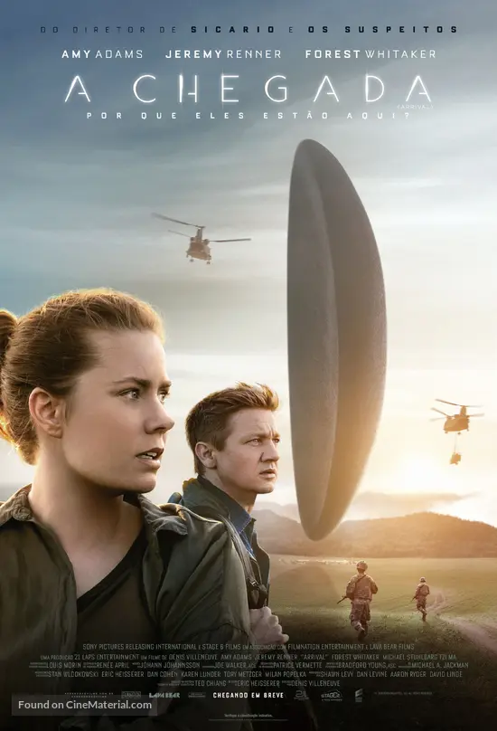 Arrival - Brazilian Movie Poster