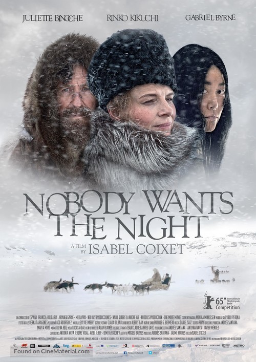 Nobody Wants the Night - British Movie Poster