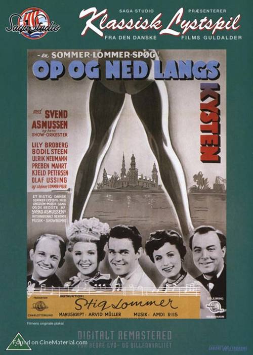 Op og ned langs kysten - Danish DVD movie cover