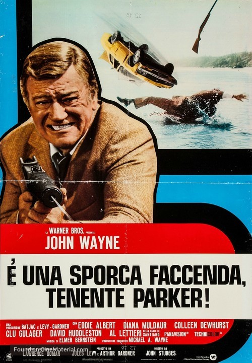 McQ - Italian Movie Poster