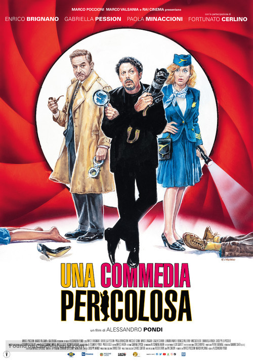 Una commedia pericolosa - Italian Movie Poster