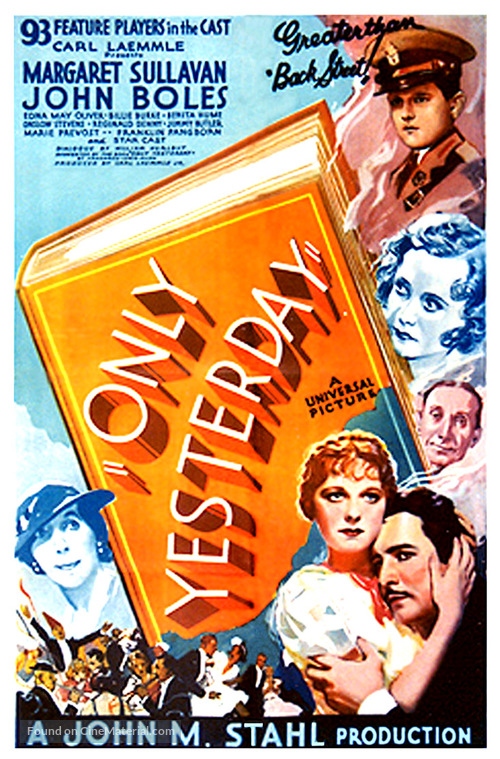 Only Yesterday - Movie Poster