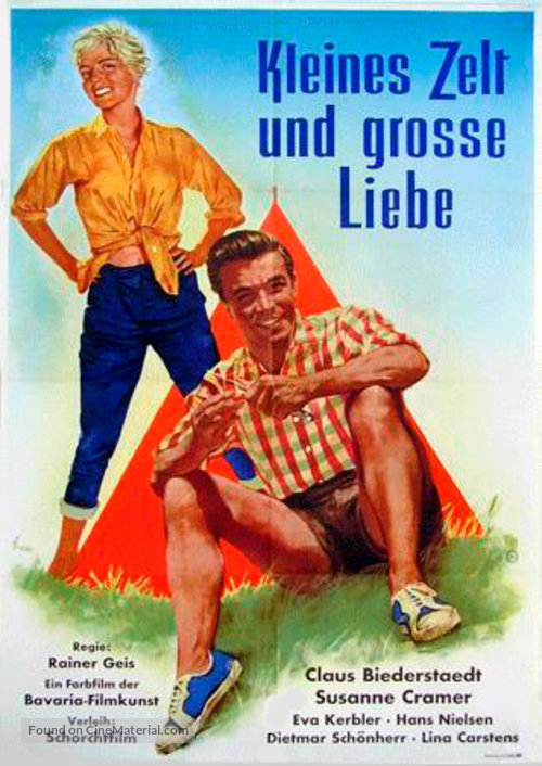 Kleines Zelt und gro&szlig;e Liebe - German Movie Poster