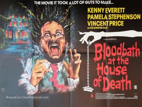 Bloodbath at the House of Death - British Movie Poster