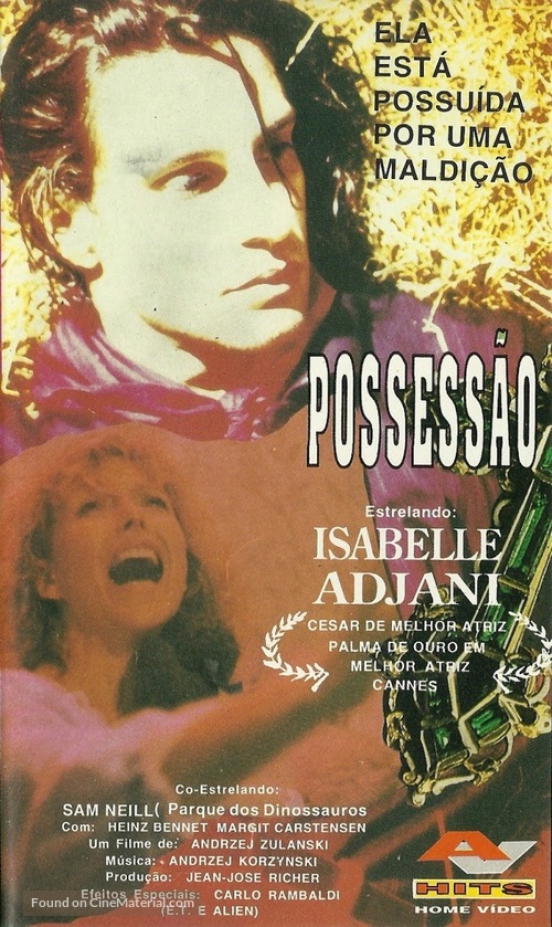 Possession - Brazilian VHS movie cover