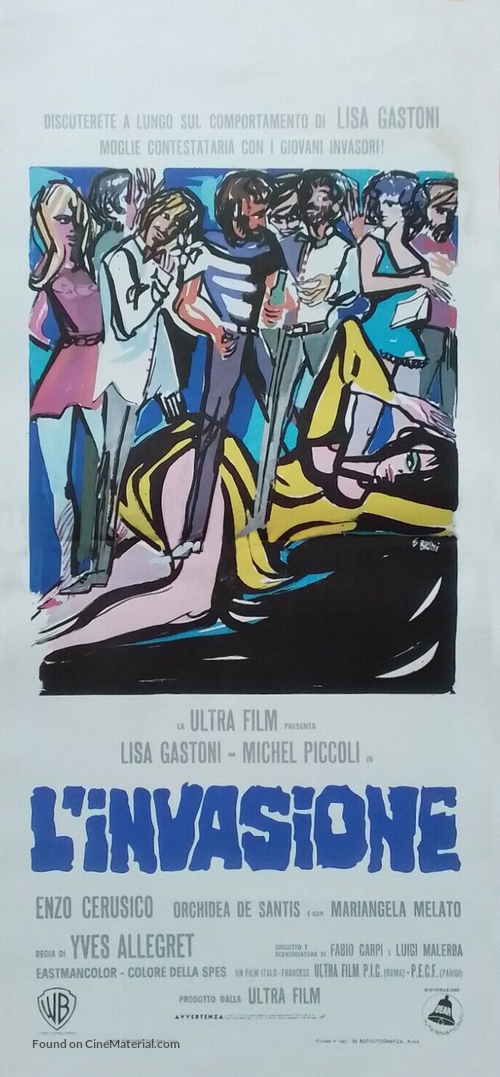 L&#039;invasion - Italian Movie Poster