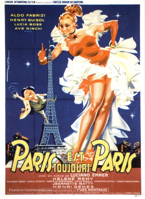 Parigi &egrave; sempre Parigi - French Movie Poster