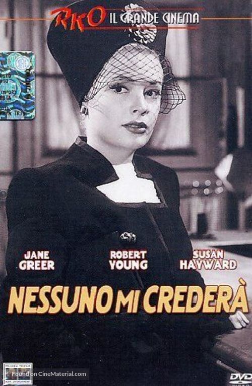 They Won&#039;t Believe Me - Italian DVD movie cover