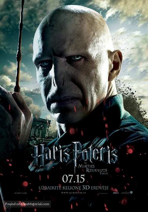 Harry Potter and the Deathly Hallows - Part 2 - Lithuanian Movie Poster