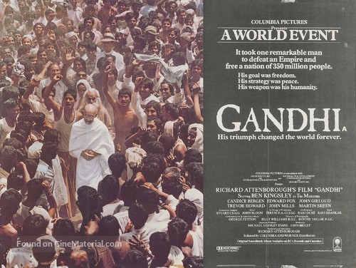 Gandhi - British Movie Poster