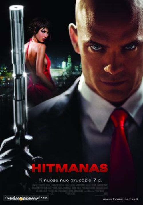 Hitman - Lithuanian Movie Poster