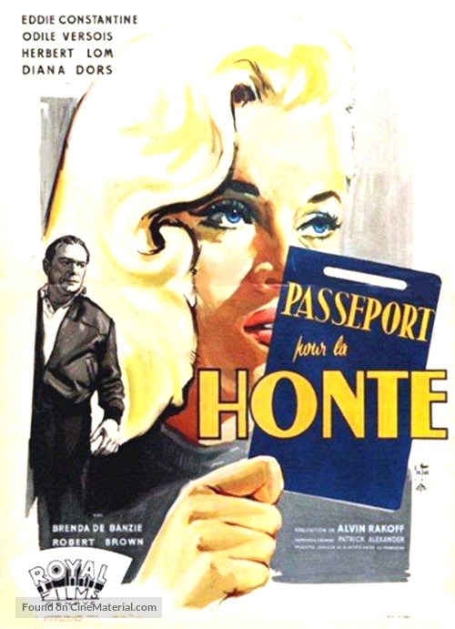 Passport to Shame - Swiss Movie Poster