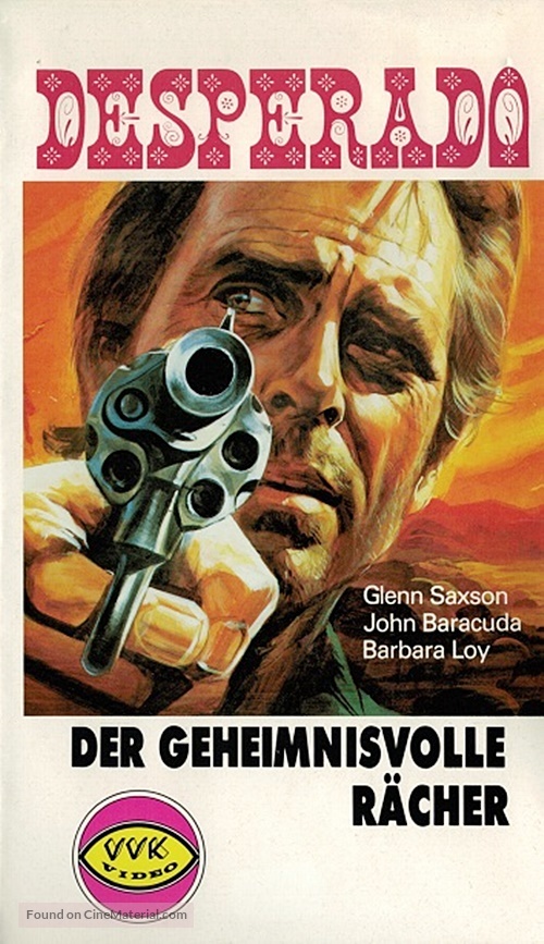 Il magnifico Texano - German VHS movie cover