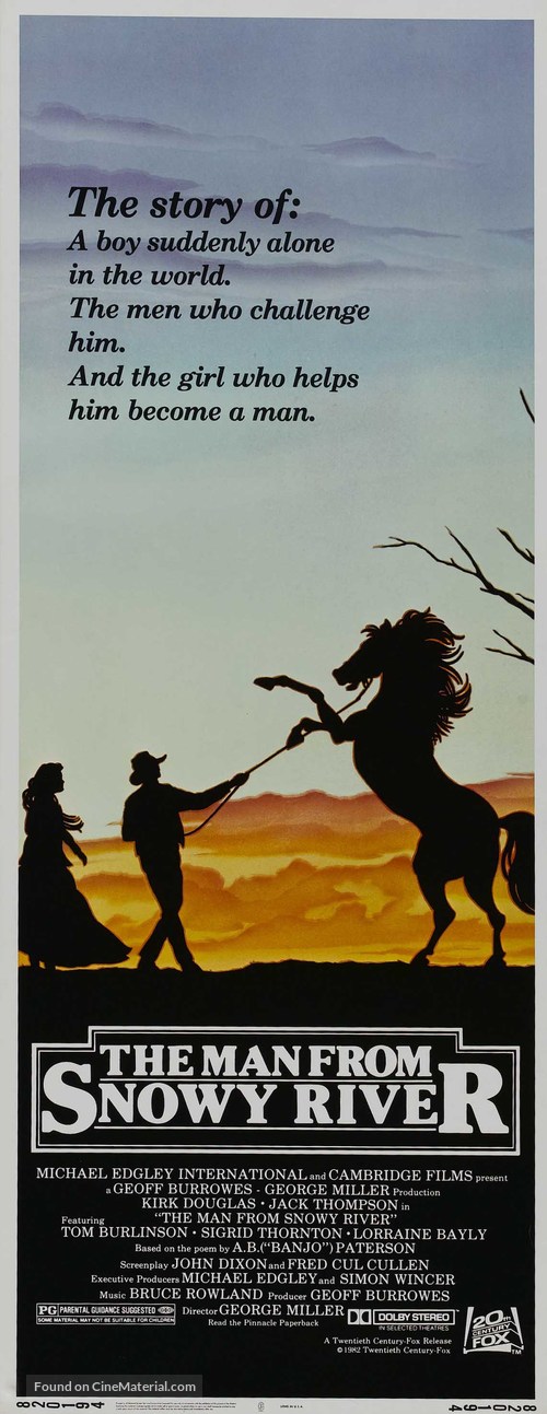 The Man from Snowy River - Movie Poster