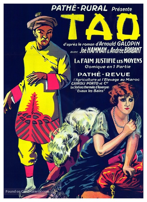 Tao - French Movie Poster